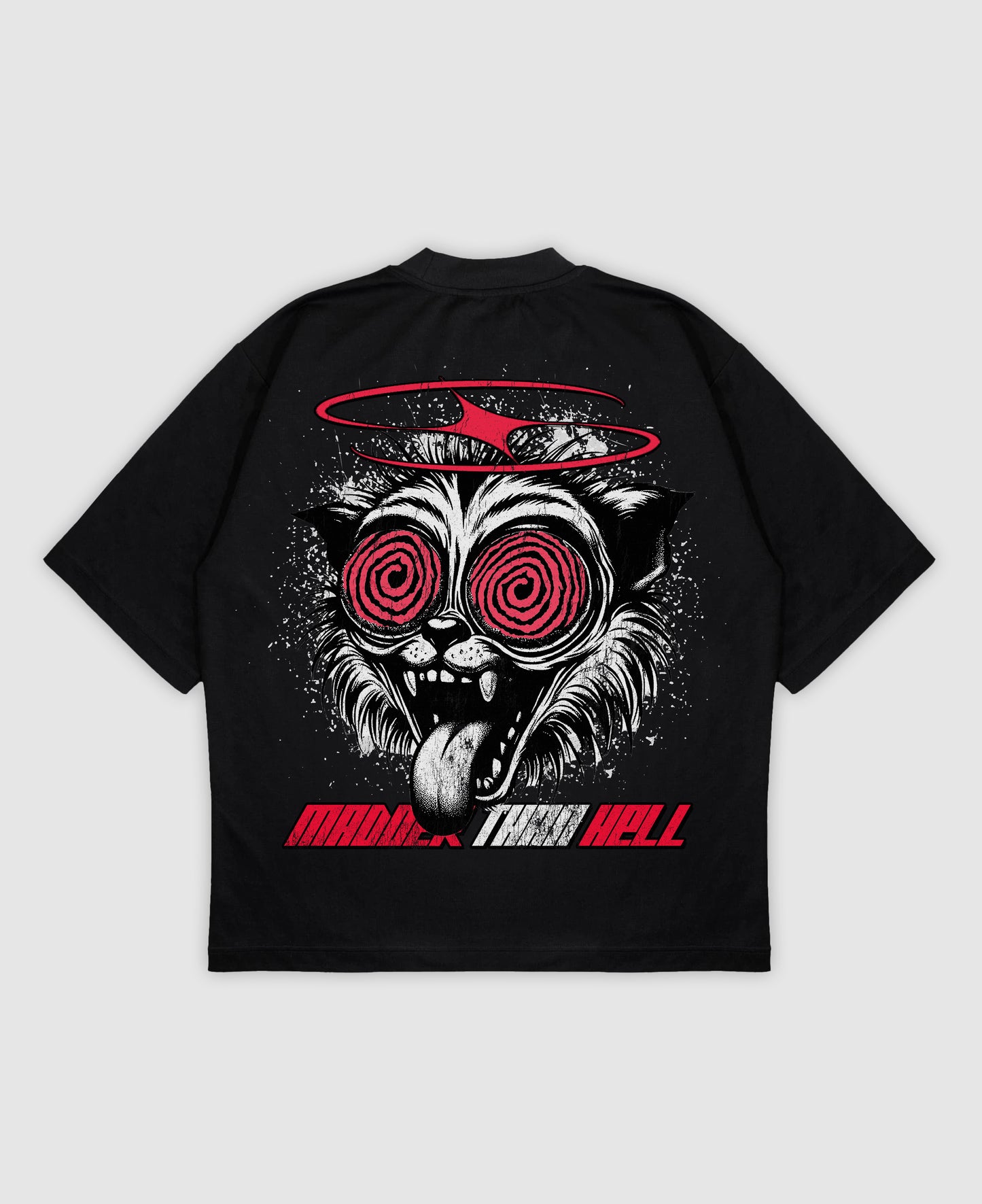 MADDER Oversized Mock Neck Tee