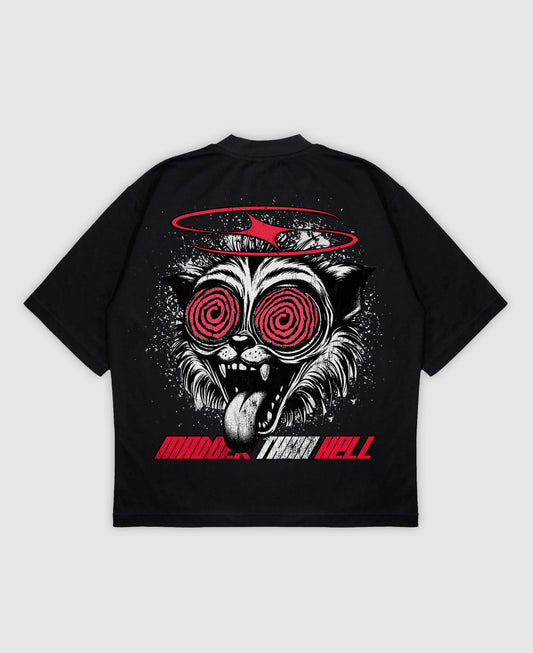 MADDER Oversized Mock Neck Tee