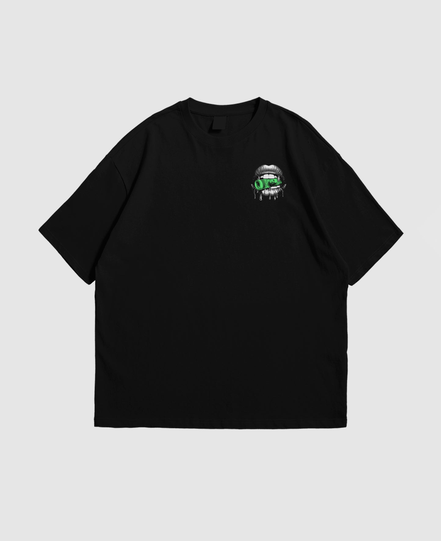 MONEY Oversized Mock Neck Tee