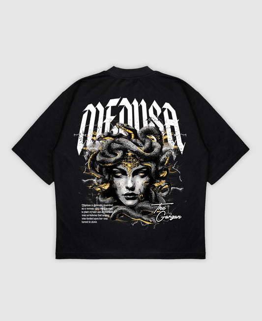 MEDUSA Oversized Mock Neck Tee