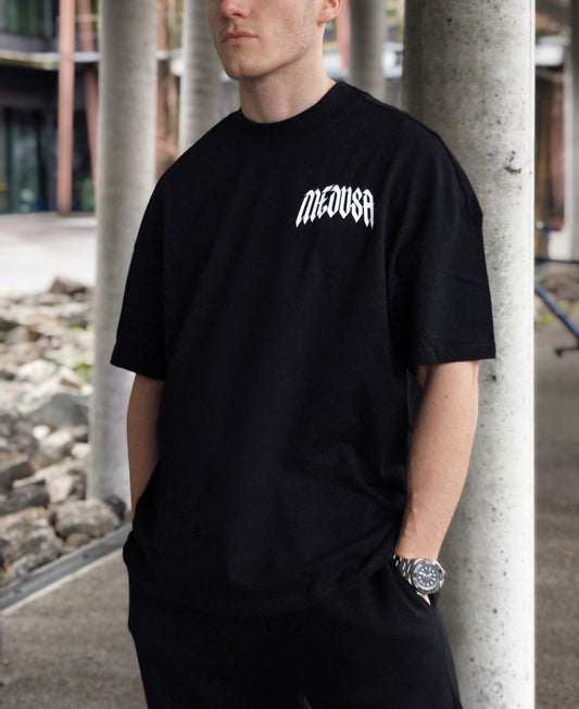 MEDUSA Oversized Mock Neck Tee