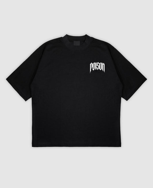 POISON Oversized Mock Neck Tee